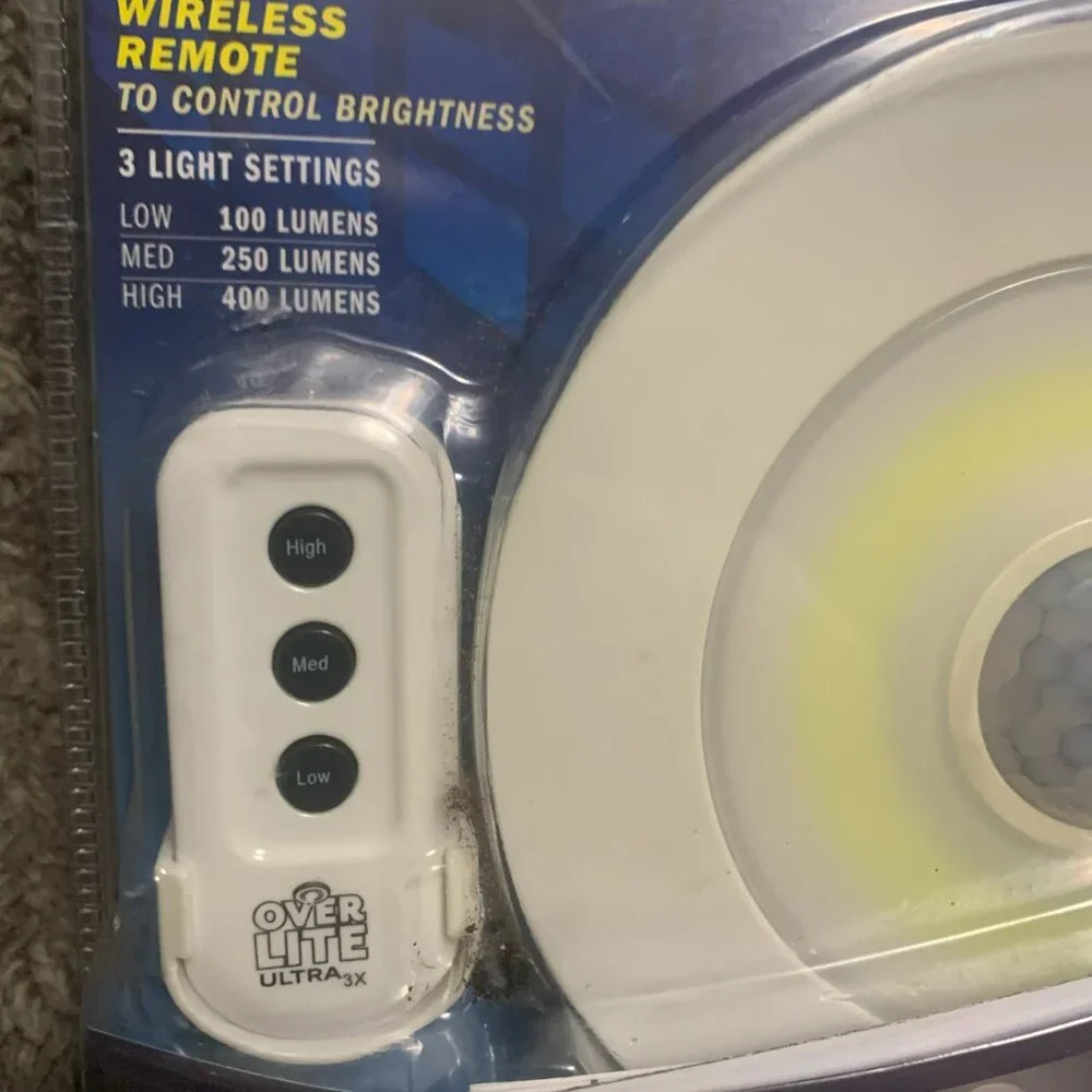 OVER LITE ULTRA 3X WIRELESS REMOTE MOTION ACTIVATED
